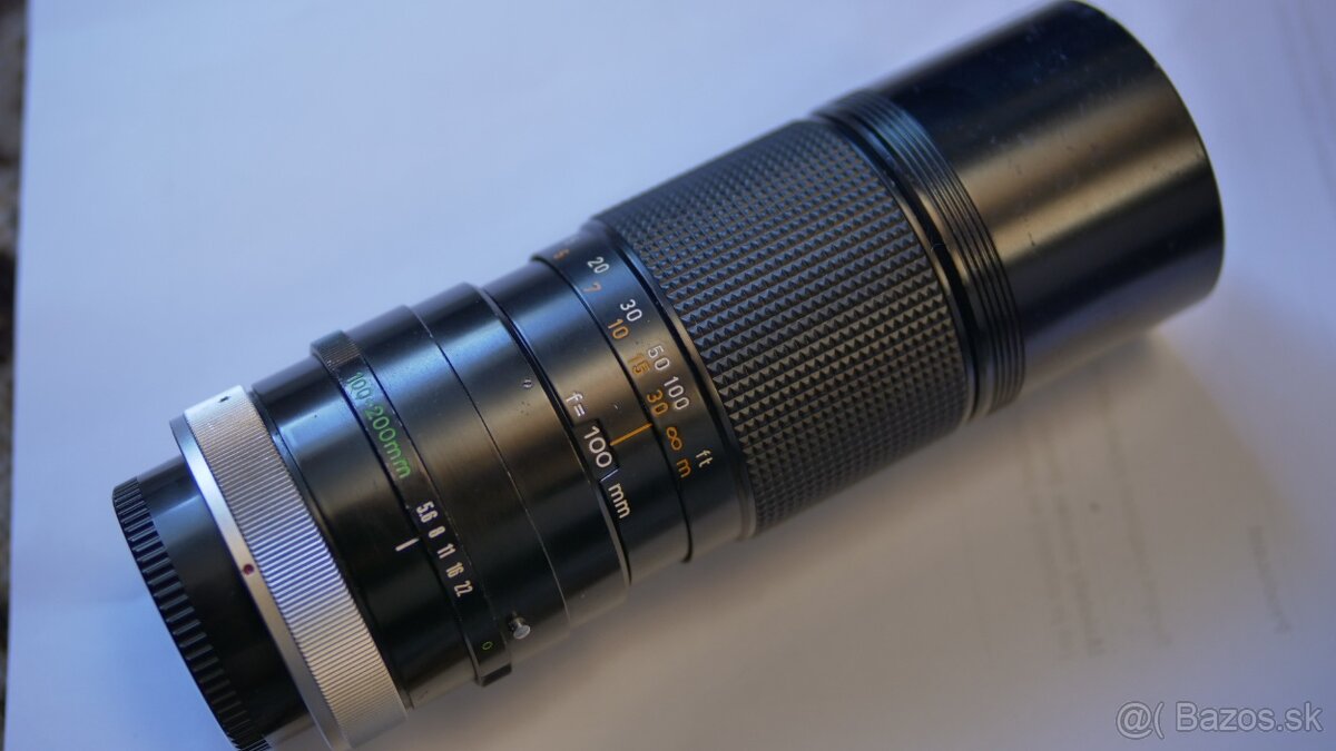 Objektív Canon zoom FD 100-200mm - 2