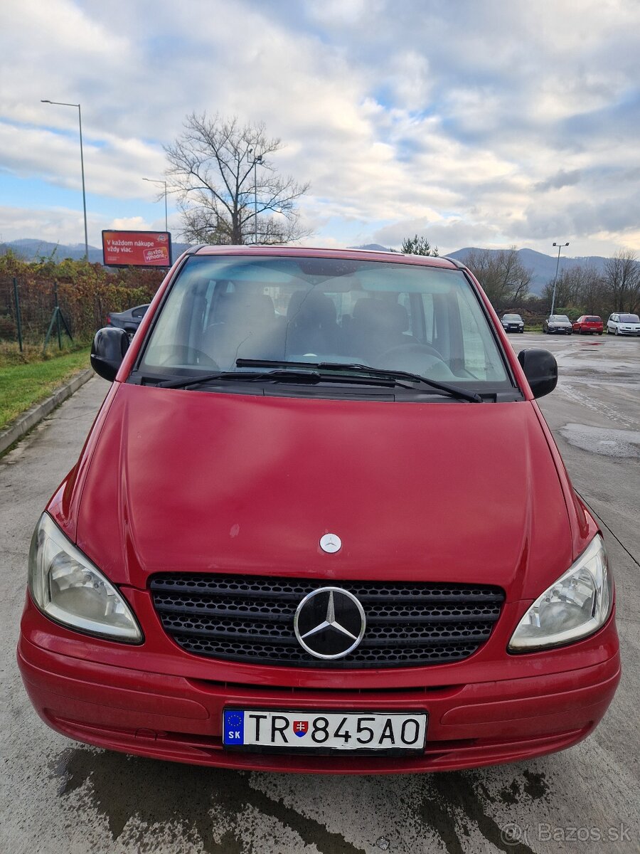 Mercedes Benz-Vito long 9miestny 6M - 2