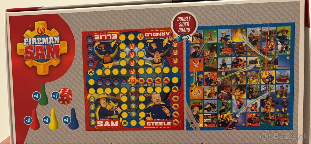 Poziarnik Sam - puzzle a hra - 2