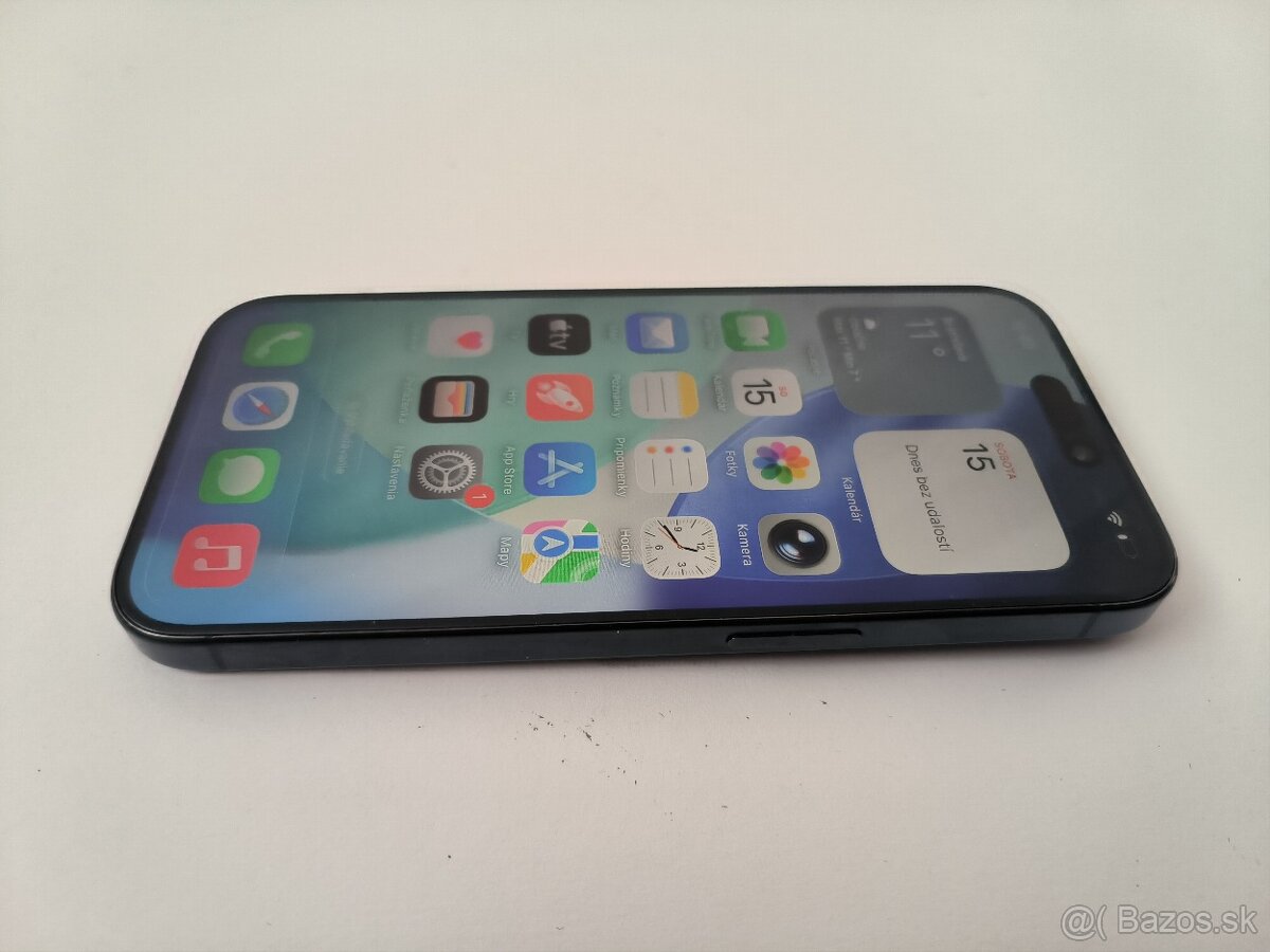 apple iphone 15 PRO 256gb Blue Titanium / Batéria 92% - 2