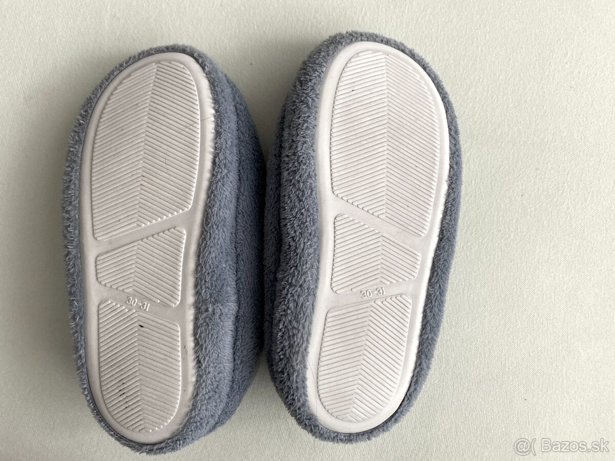 Teplé papučky veľ. 30-31 - 2