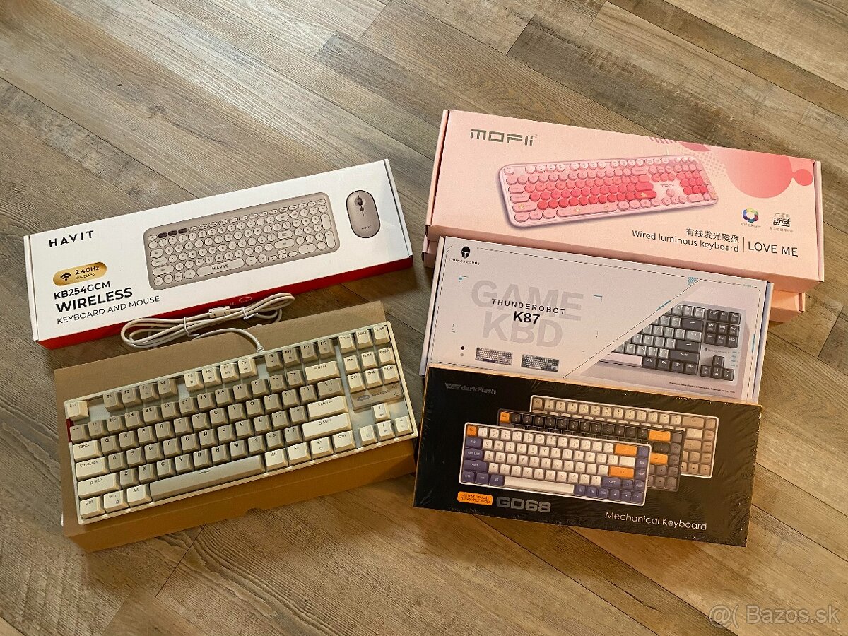 Predám nové mechanické klávesnice - 2