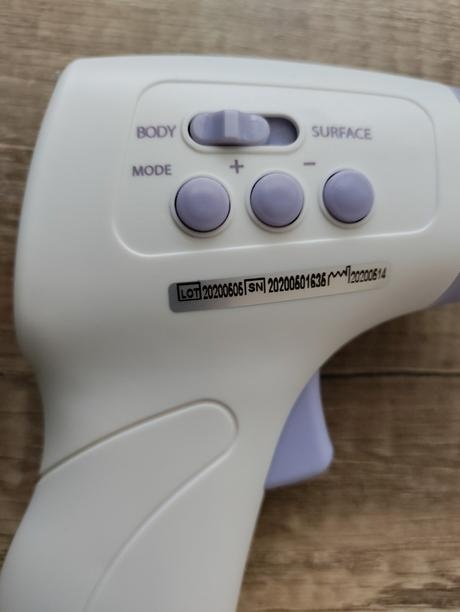 Bezdotykový teplomer - 2