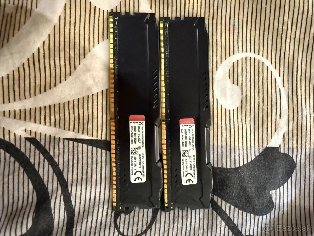 DDR4 RAM 8GB (2x4GB) HyperX Fury 2400MHz - 2