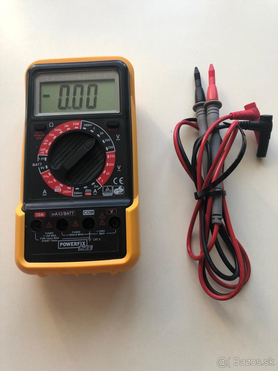 Digitálny multimeter - 2