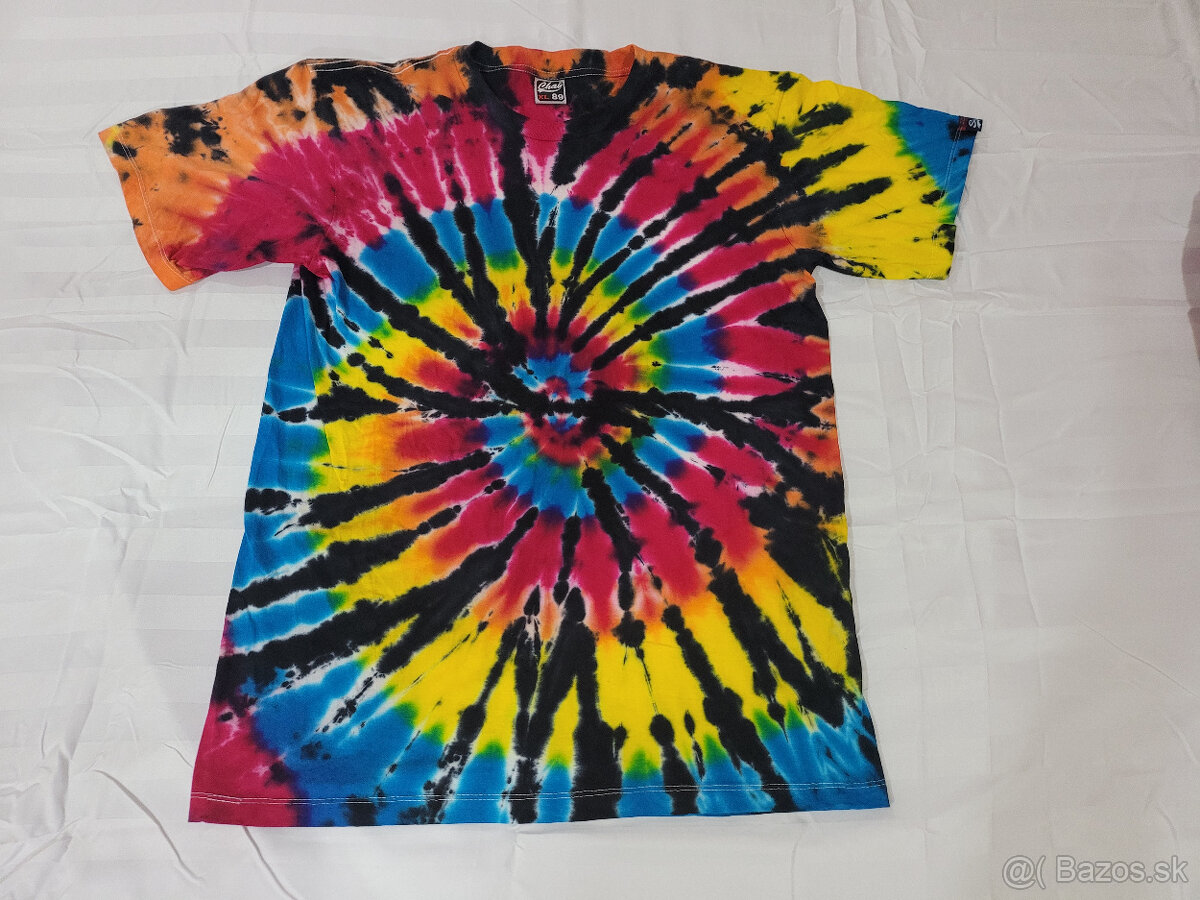 Tie-Dye farebné tričká - 2