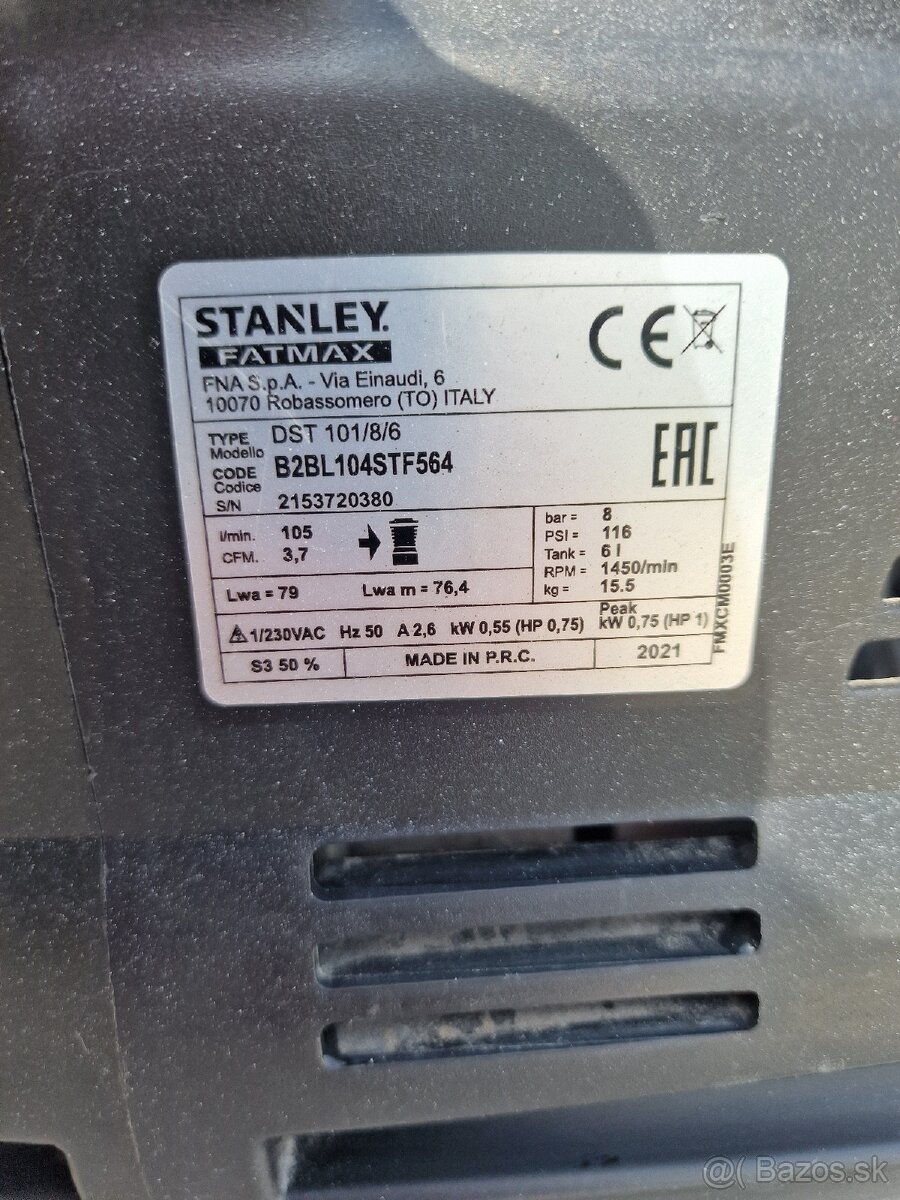 Vzduchový Kompresor Stanley fatmax - 2