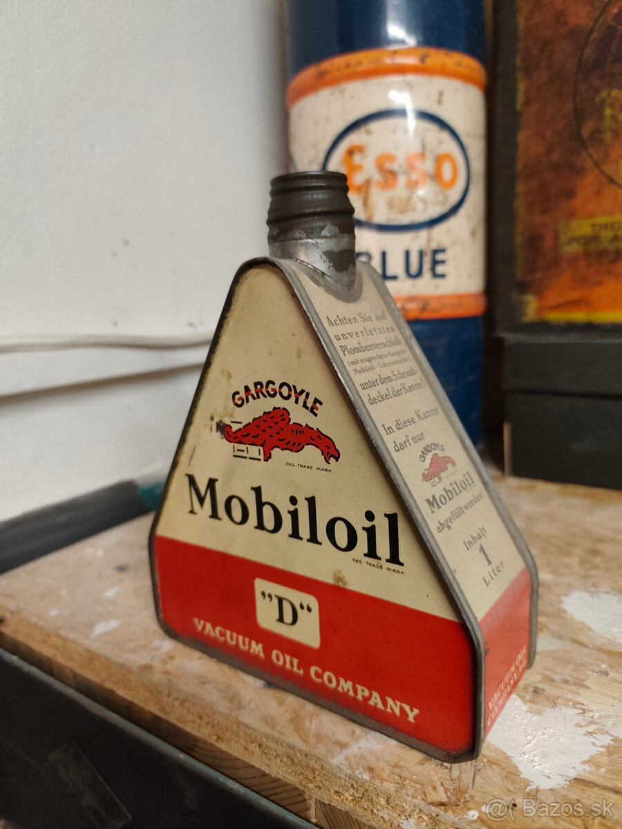 plechovka Mobiloil - 2
