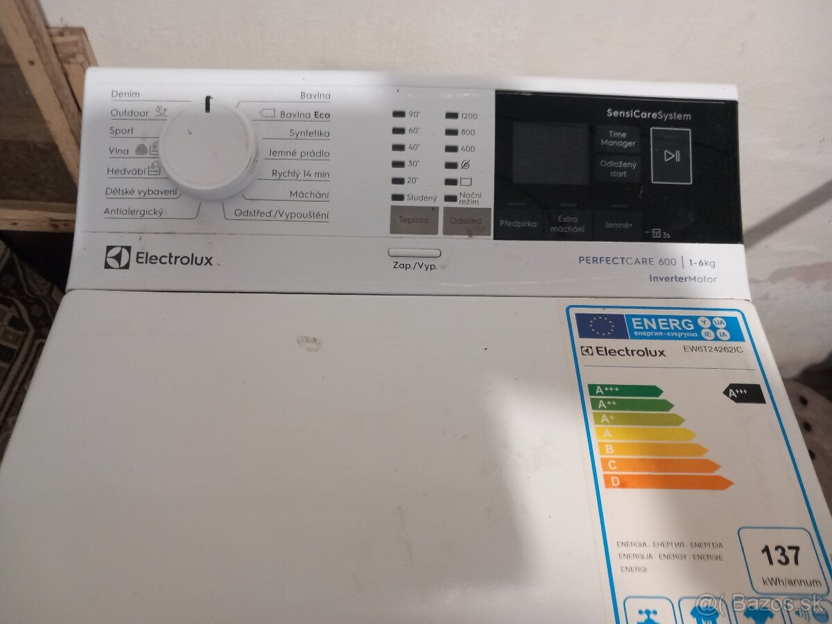 AUTOMATICKA PRACKA ELEKTROLUX-NAKLADANIE Z HORA. - 2