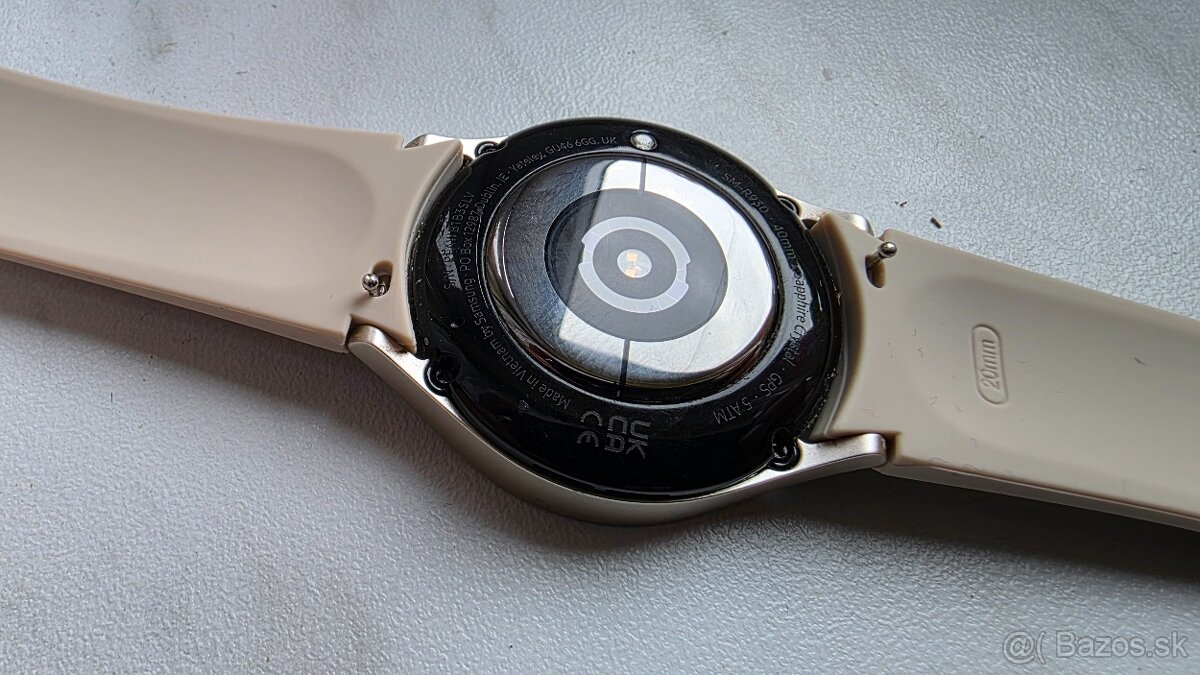 Predám hodinky Samsung Galaxy Watch6 40mm SM-R930 Gold - 2