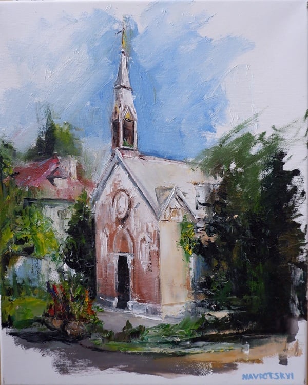 Obraz Igor Navrotskyi-Kostol - 2