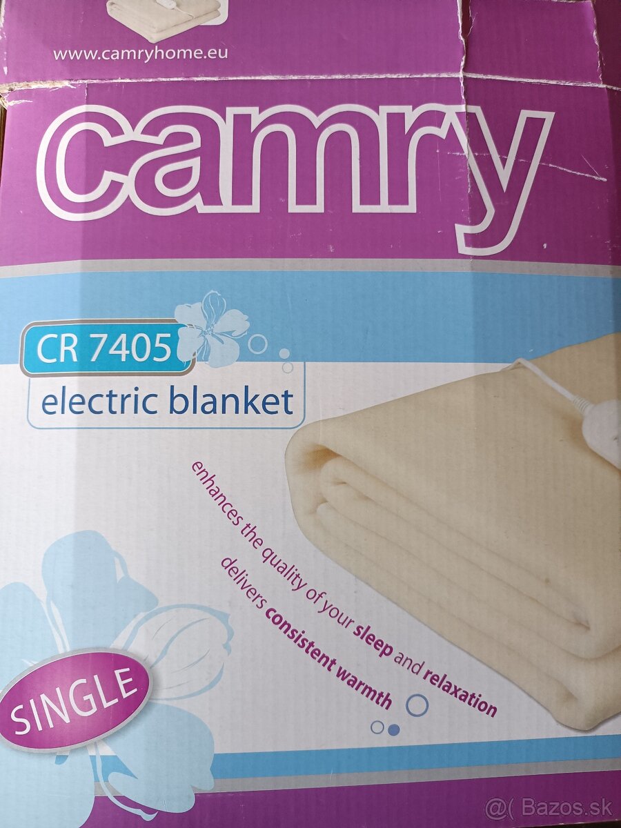 Elektrická vyhrievacia deka - 2