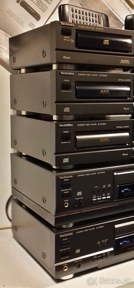 Seria CD prehravac TECHNICS, da sa ovladat s DO, MASH = Cd6 - 2