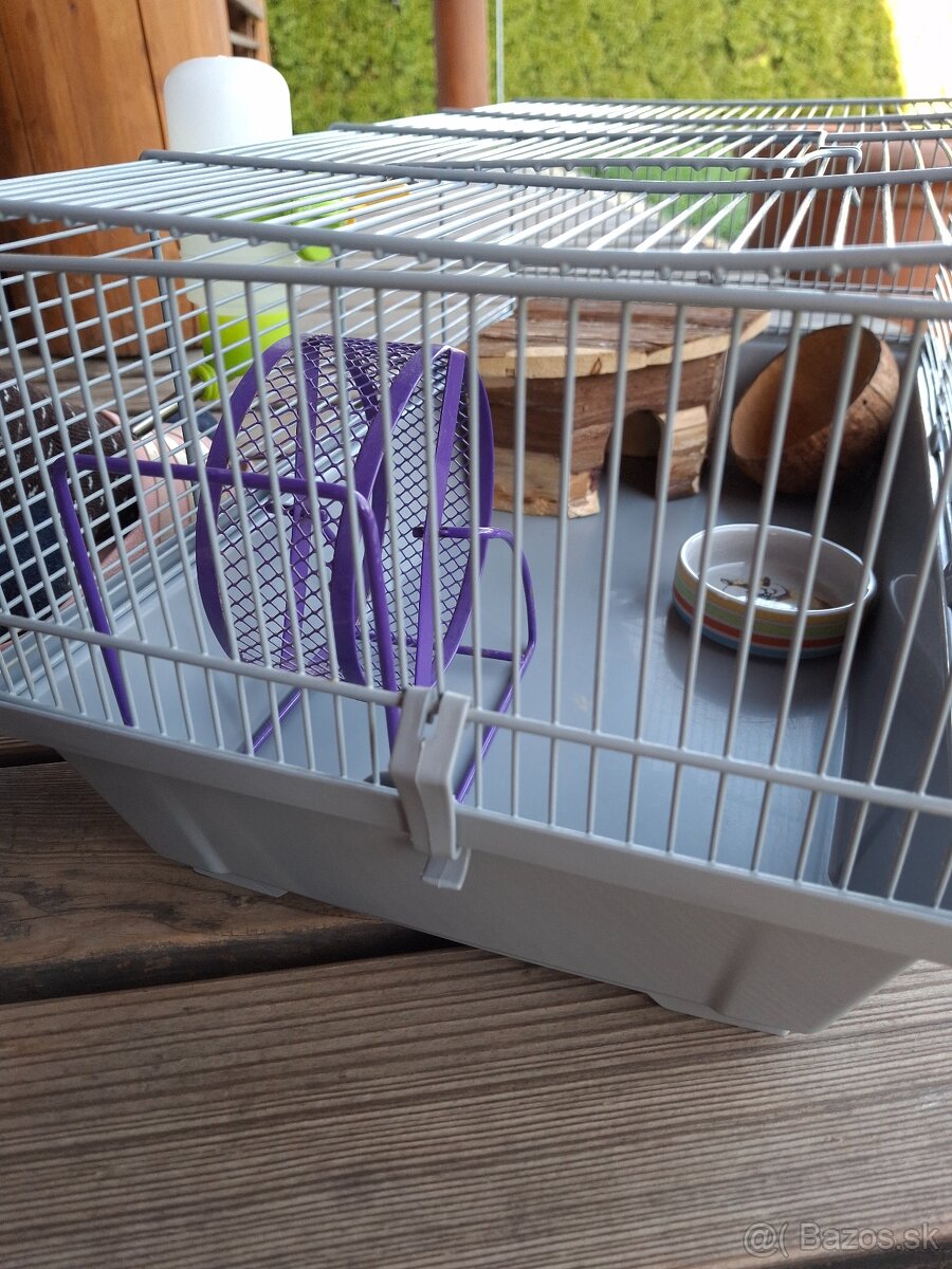 Klietka + príslušenstvo pre škrečka - 2