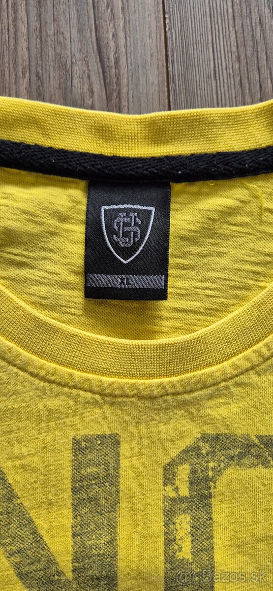 Tričko UNCS XL žlté - 2