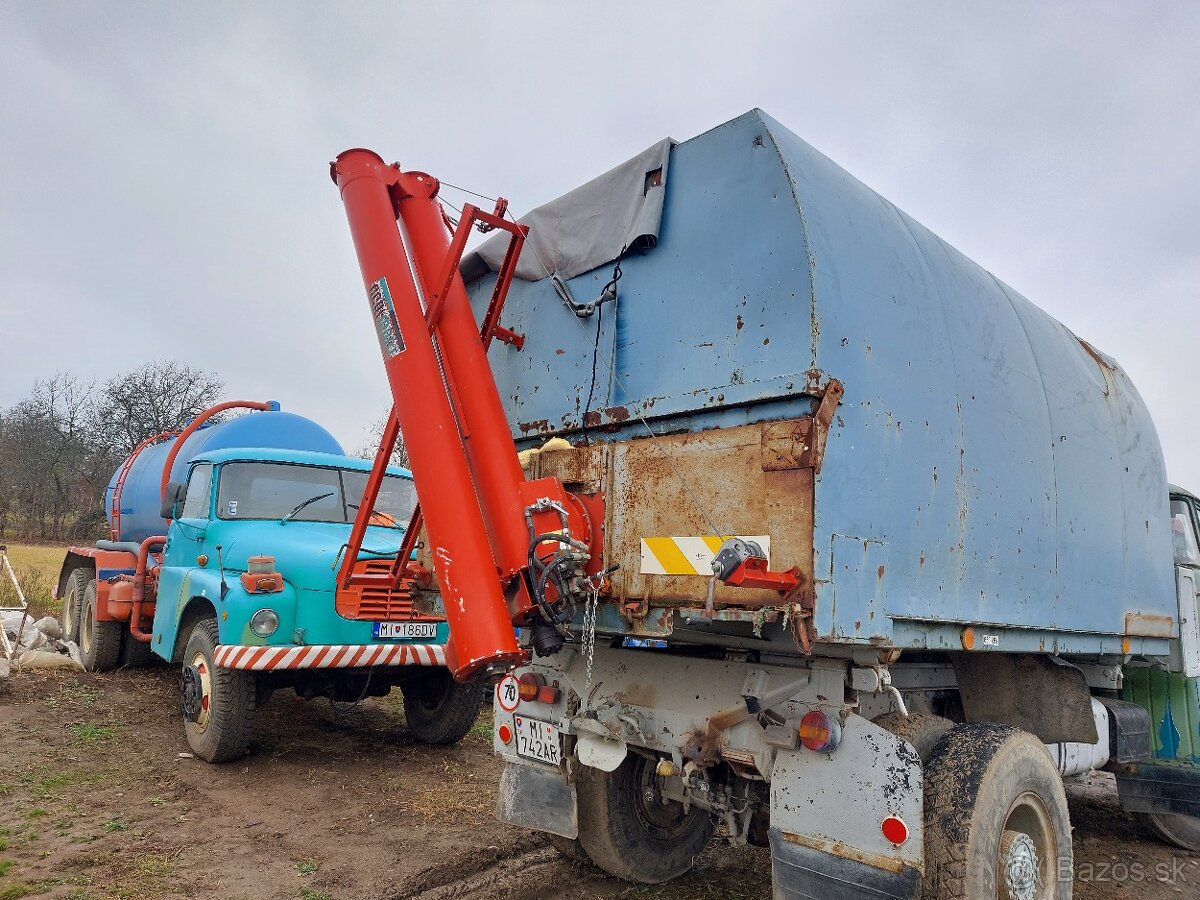 Liaz Š-706+šnek na osivo,TP, - 2