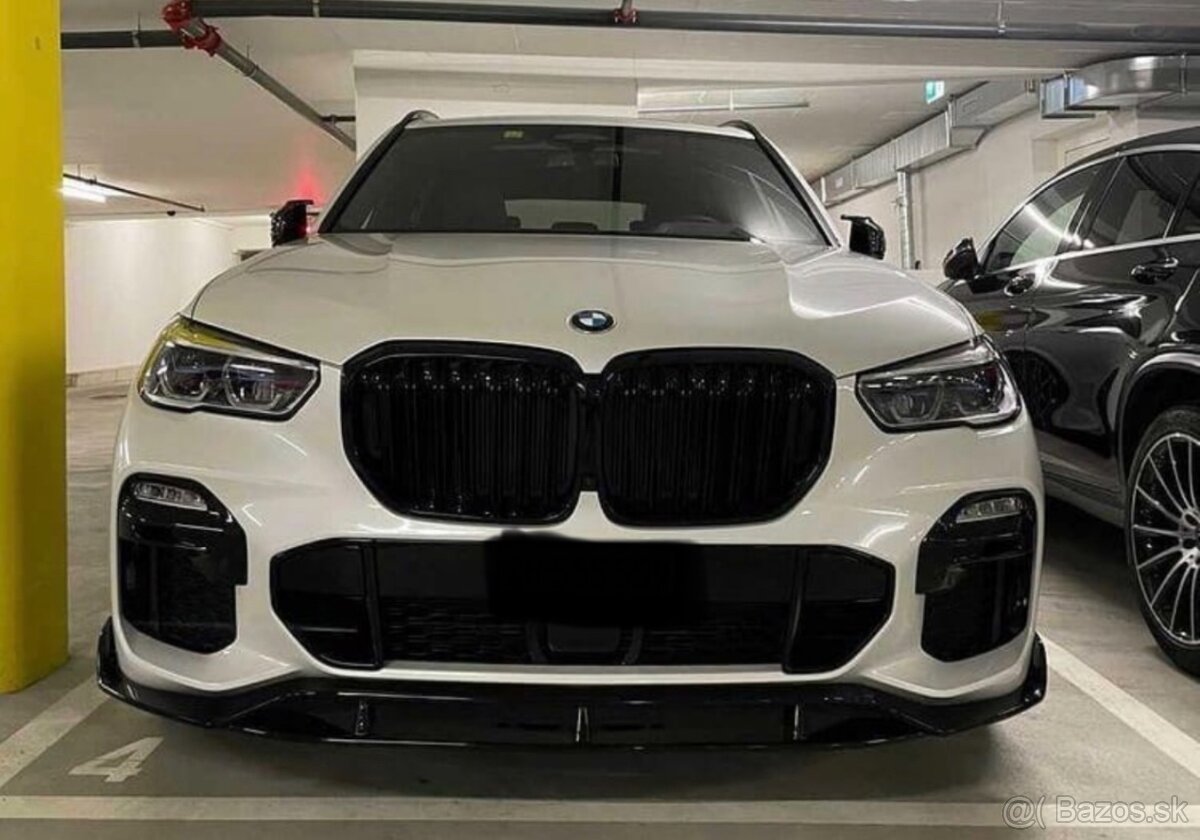 BMW X5 G05 predný spoiler lipko - 2
