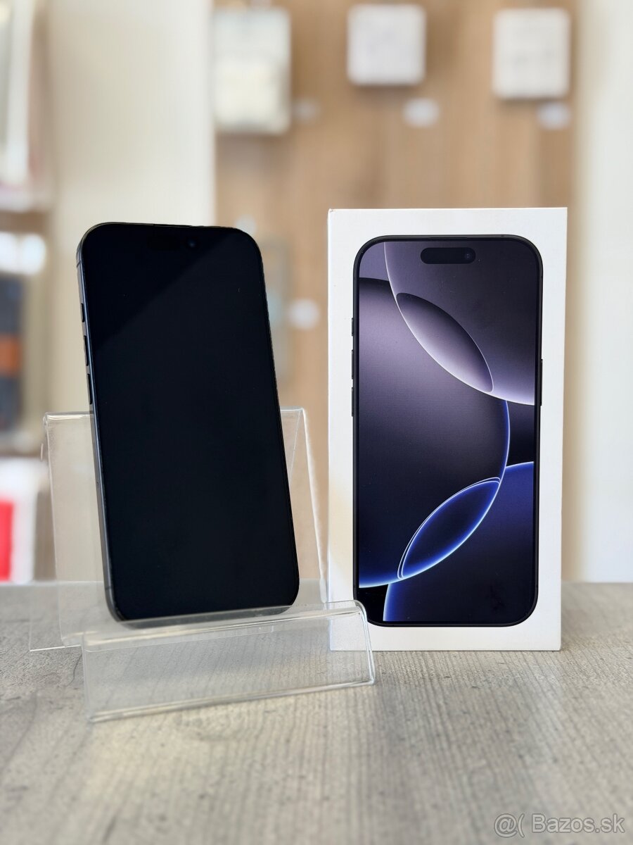 ZÁRUKA - Apple iPhone 16 Pro 512GB Black Titanium - 2
