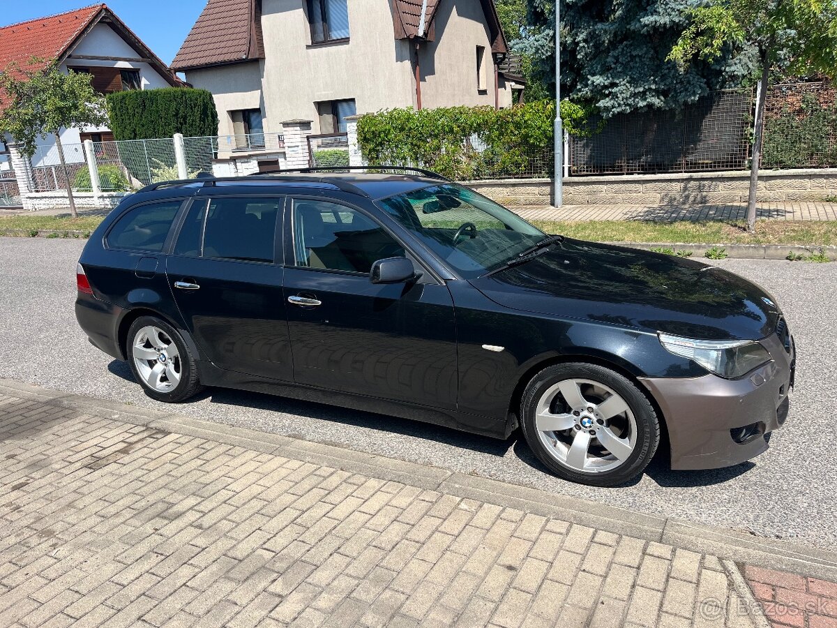 Bmw 5 e61 / e60 530d 3.0d 160kw blacksapphire pouze díly - 2