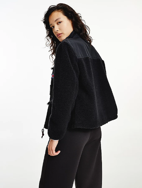 TOMMY HILFIGER prekrasna damska sherpa mikina/bunda - 2