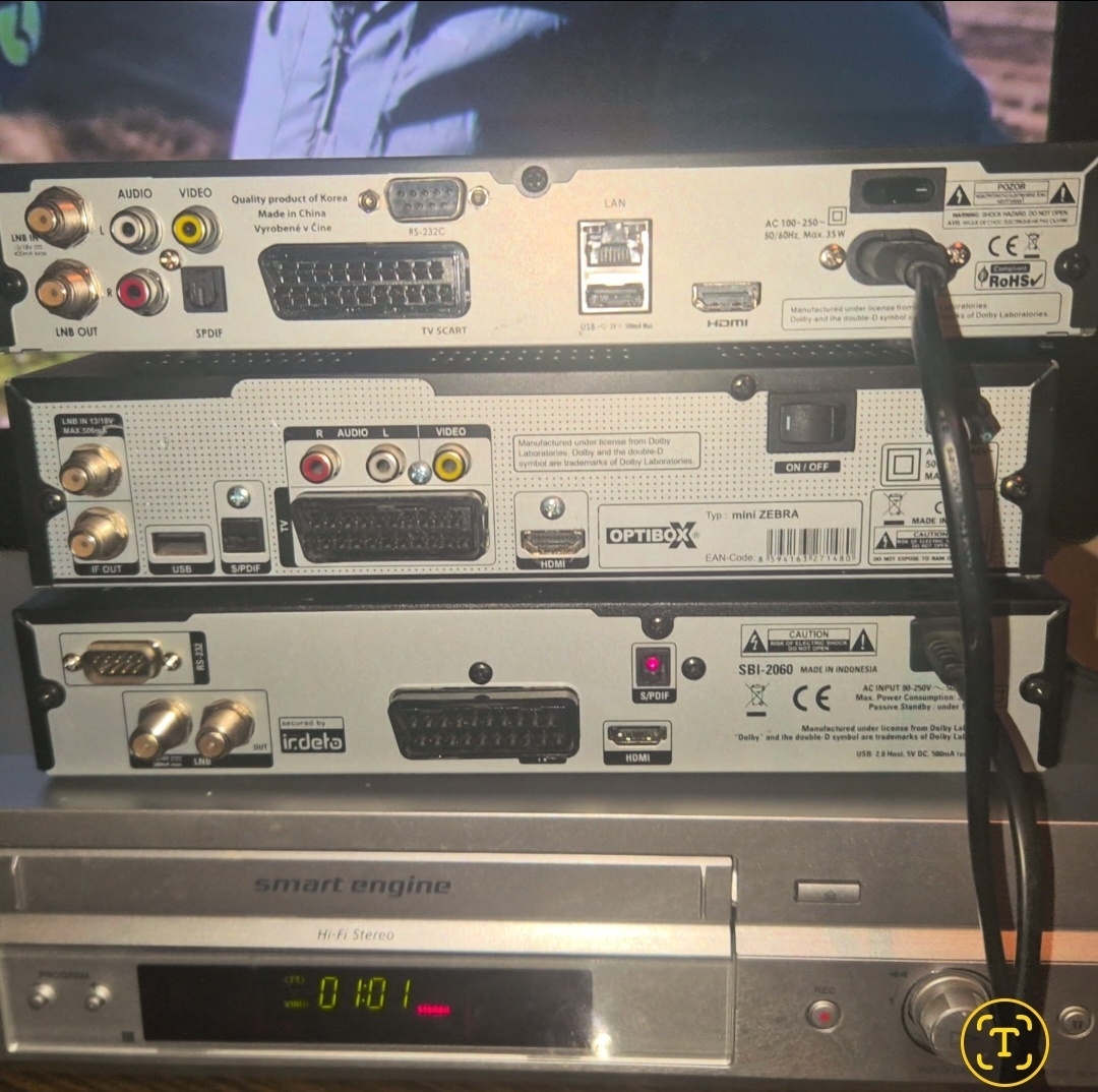 HDMi satelitný prijímač HD - 2