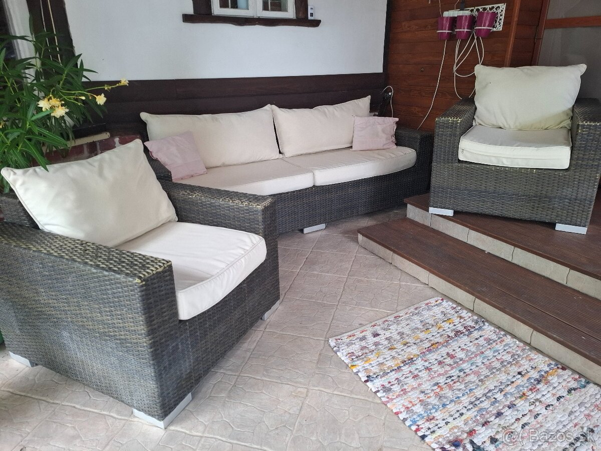 TEAK IT ratanový záhradný nábytok - 2