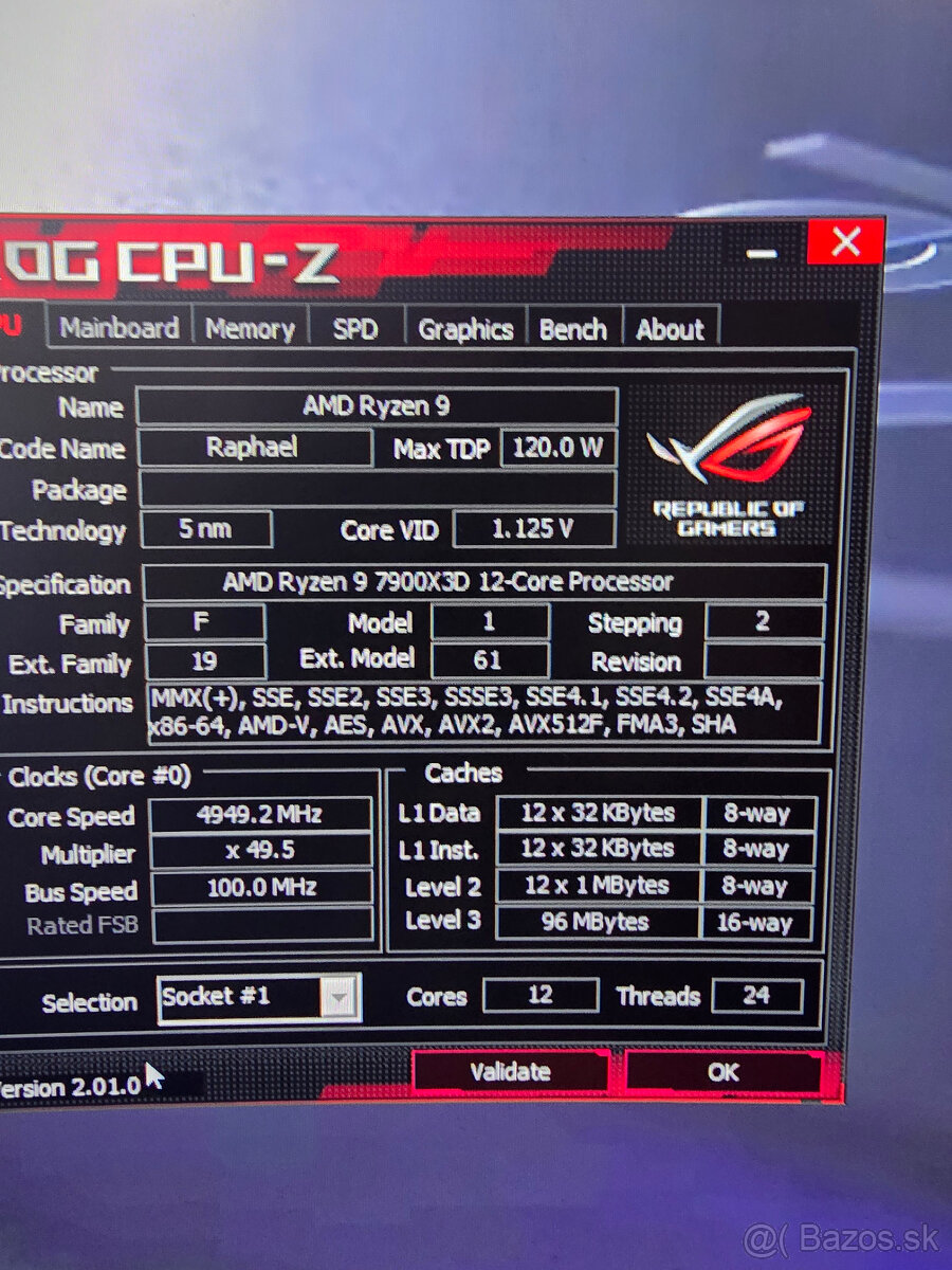 AMD R9 7900X3D 5.6hgz v zaruke - 2