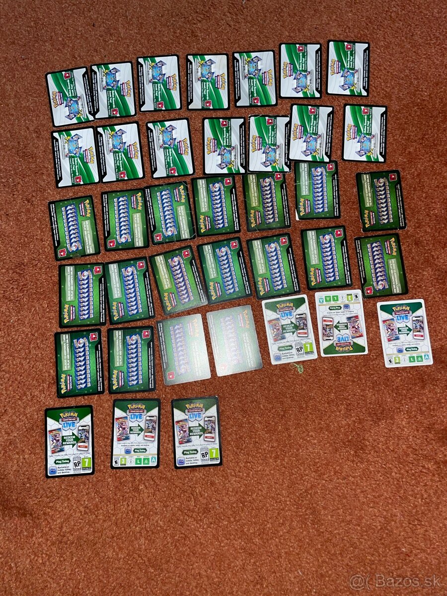 Predam 35 PTCGO Digital Code Cards - 2