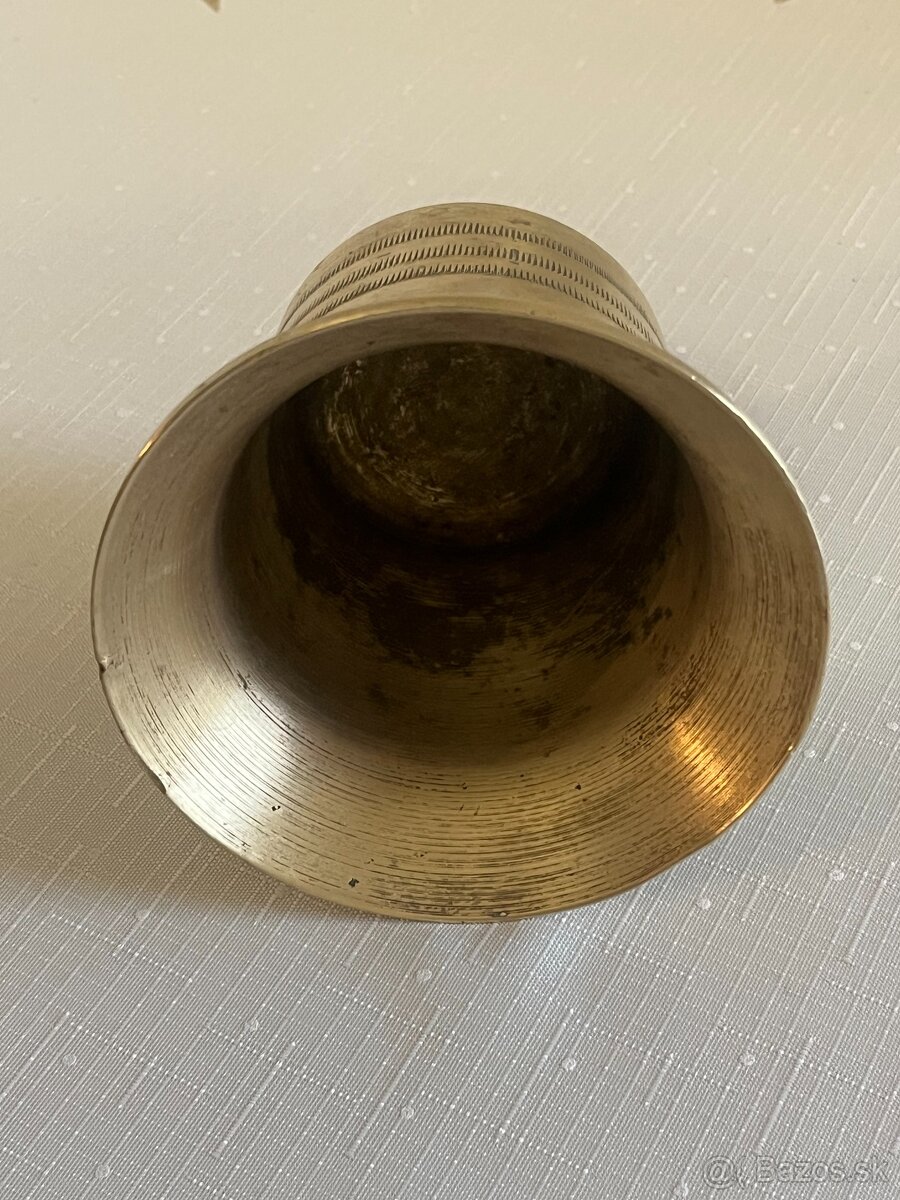 Mosadzný mažiar - 2