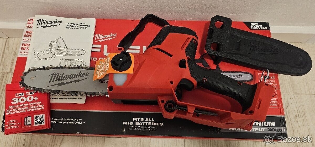 Reťazová píla Milwaukee M18FHS20 - 20cm - 2