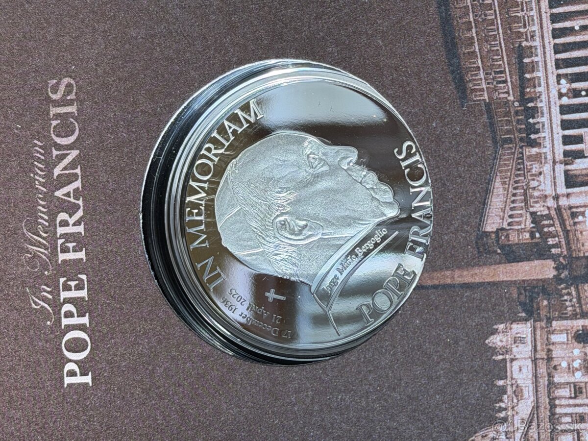 1 Oz in Memorial Pope Francis - 2