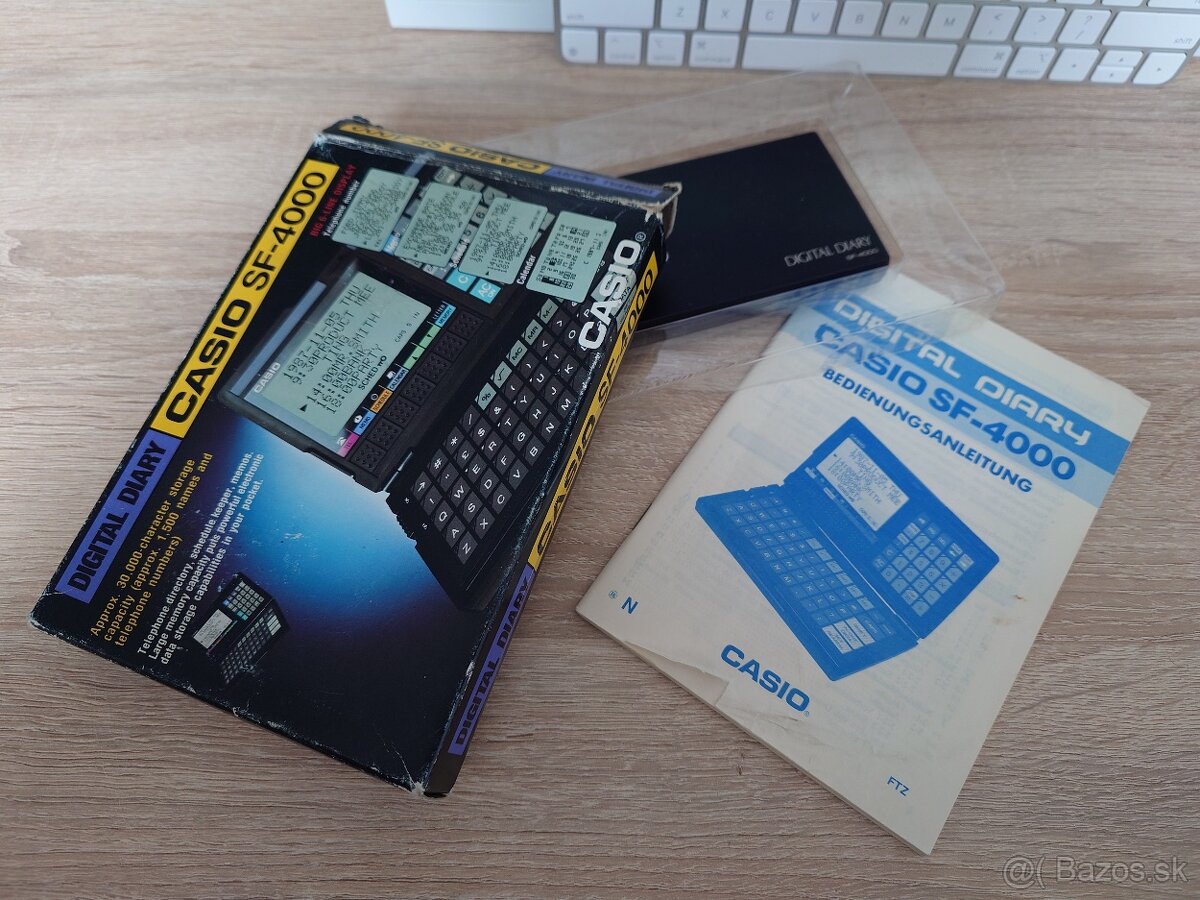 Casio SF-4000 pre zberateľa – kompletný set s krabicou - 2