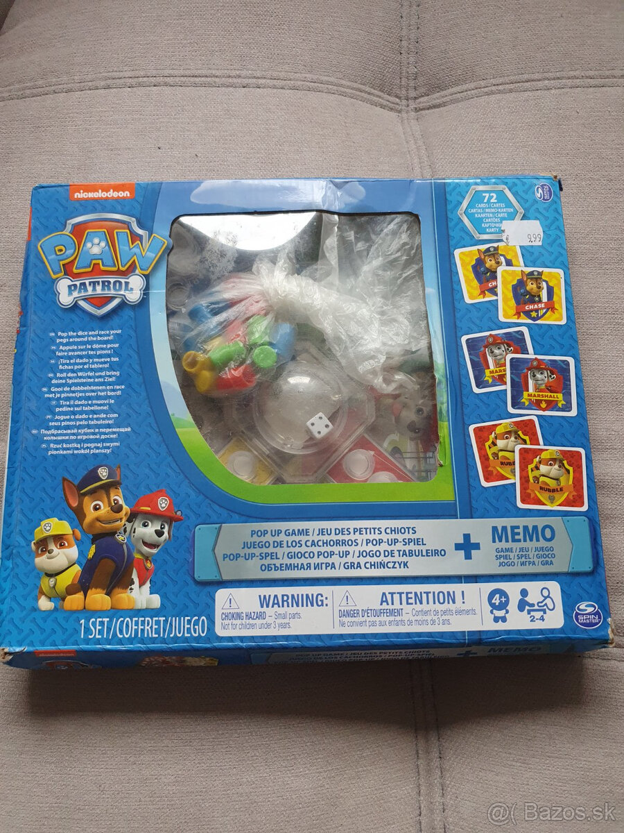 Predám Labkovú patrolu-človeče nehnevaj sa - 2