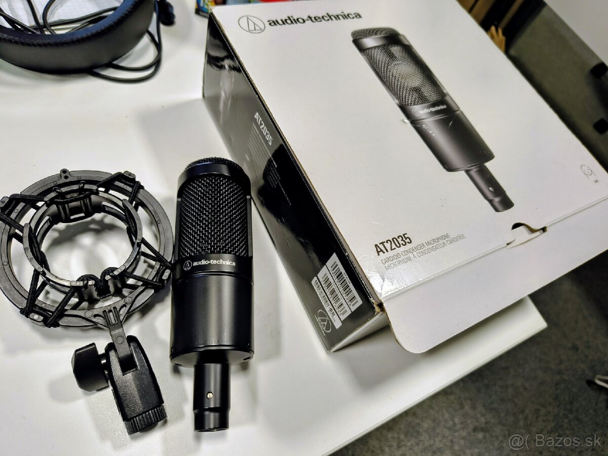 Audio-Technica AT2035 Kondenzátorový štúdiový mikrofón - 2