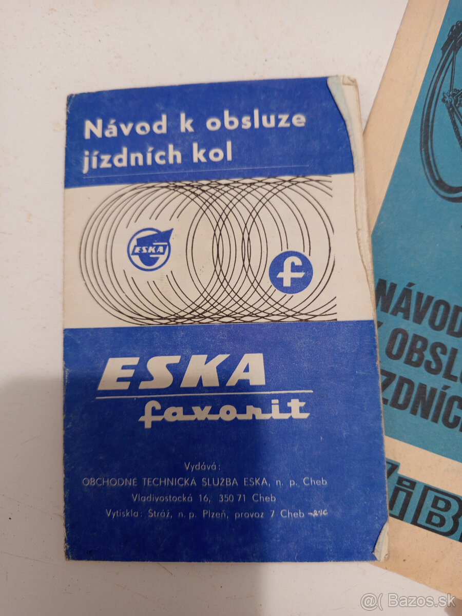 predám manuál na bicykel ESKA - 2