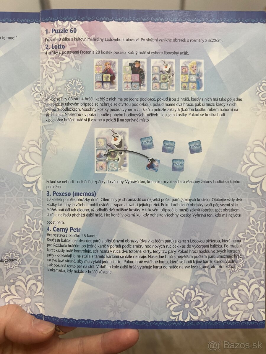 Spoločenská hra Frozen - 2