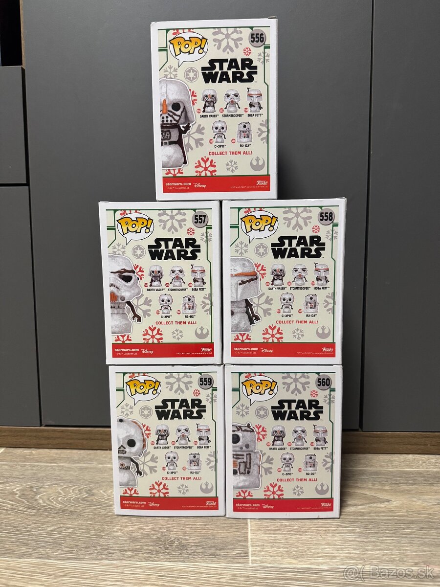 Funko pop Star Wars vianočná edícia - 2