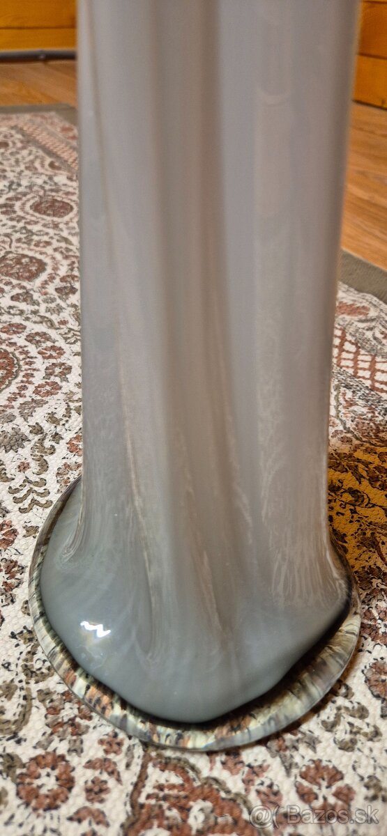 Vysoká dizajnová sklenená váza - 2