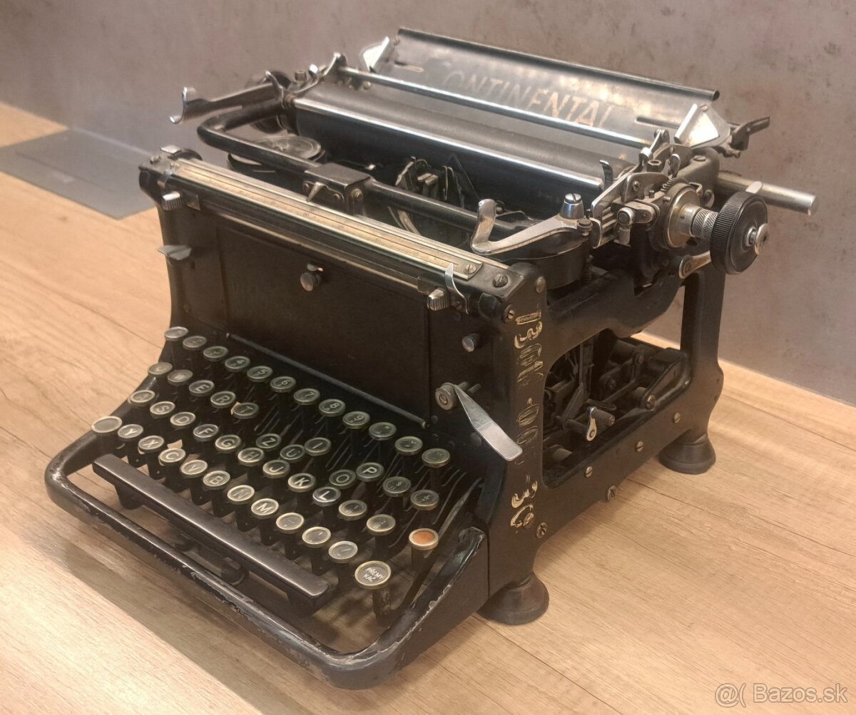 Písací stroj CONTINENTAL - 2