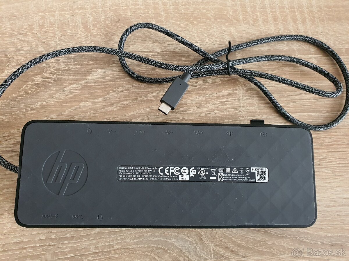 HP USB-C Universal Dock + zdroj 150w - 2