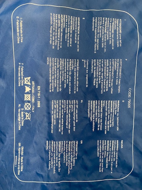 cestovna postielka Chicco - 2