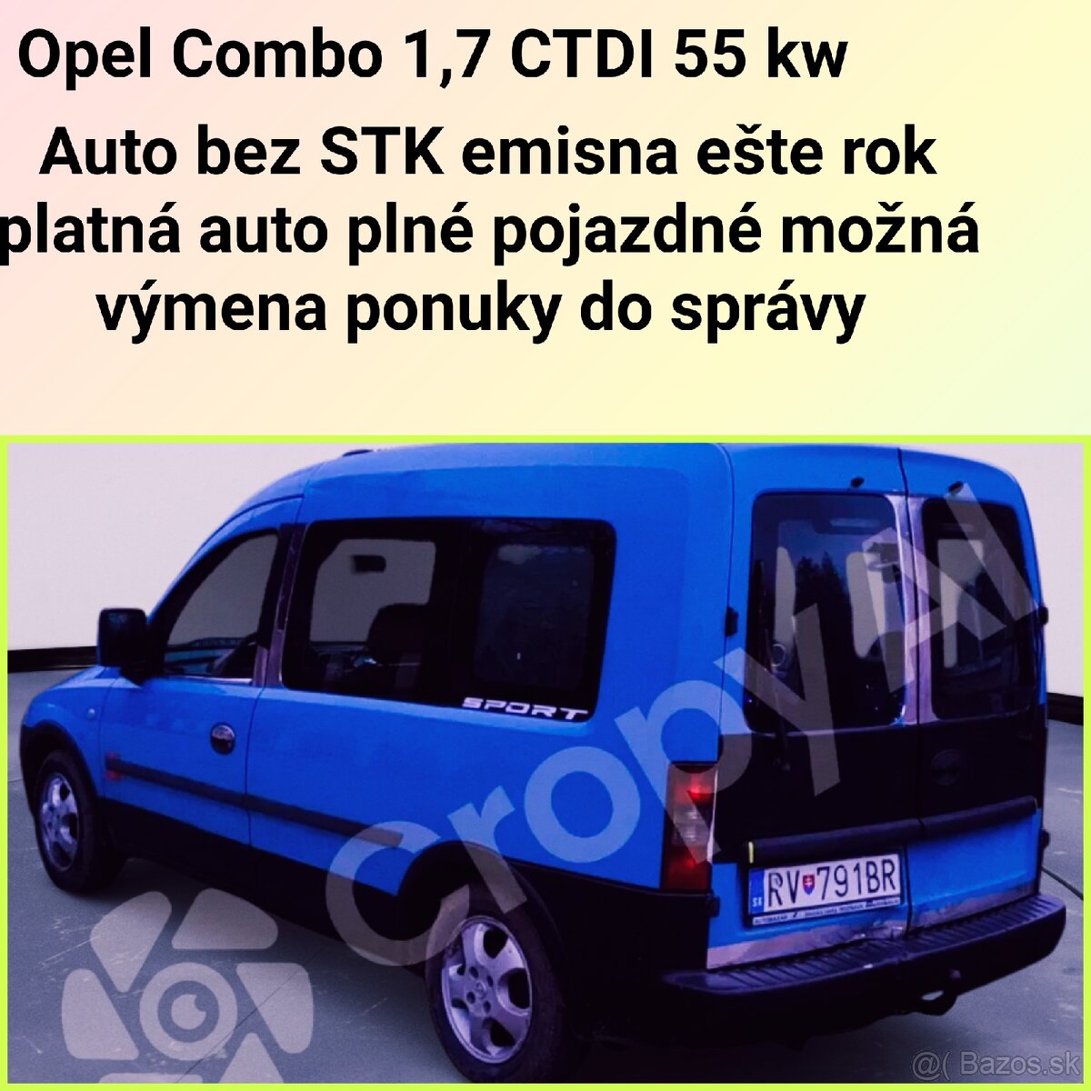 Opel Combo 1,7 CTDI 55 kw - 2