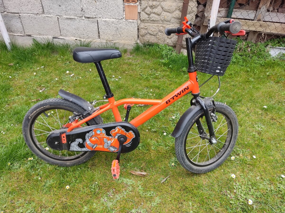 Detský bicykel B Twin 16 - 2