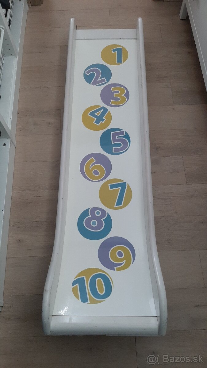 Smyklavka k posteli Domestav Domino biela - 2