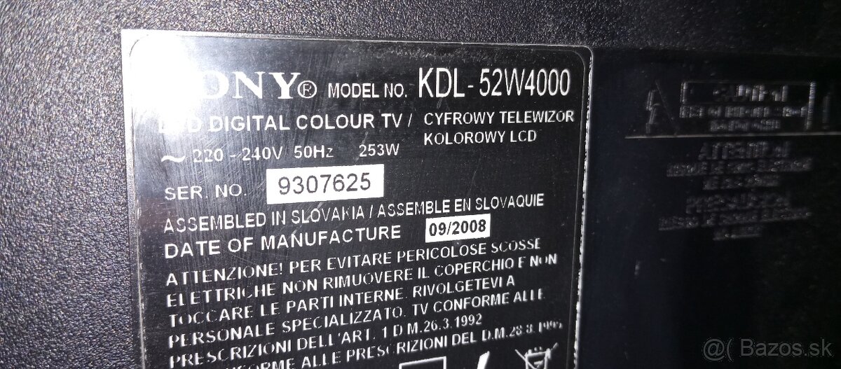 Sony bravia - 2