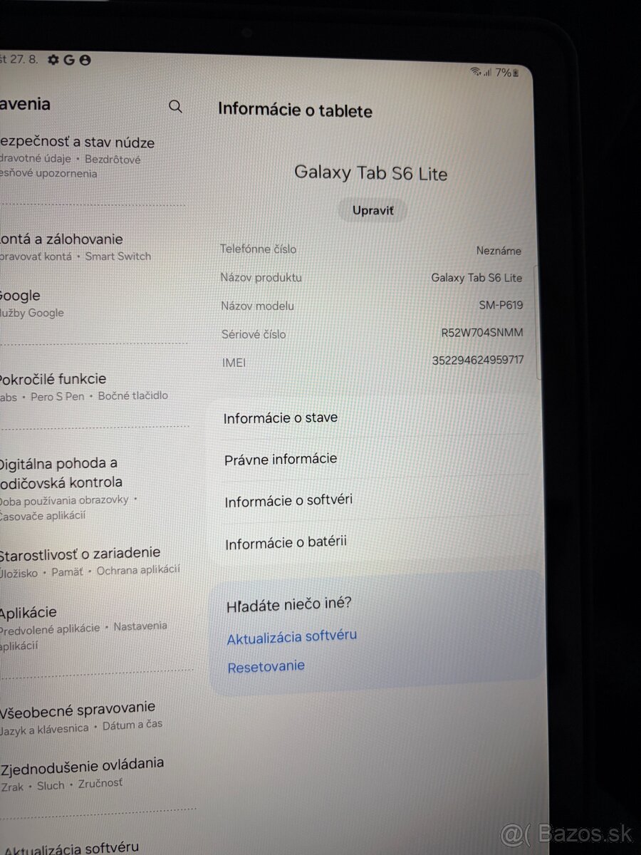 Samsung tab s6 lite - 2