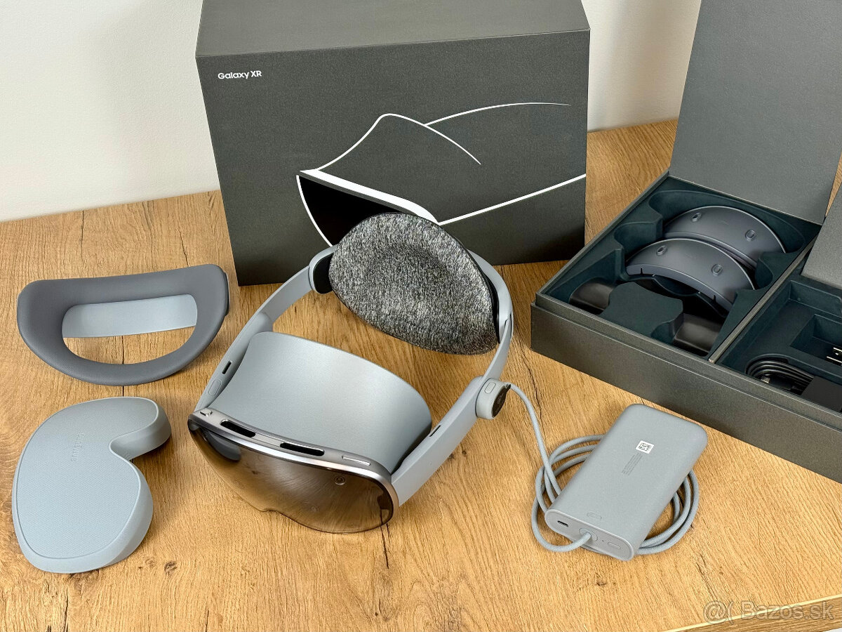 Samsung Galaxy XR VR headset + ovládače + príslušenstvo - 2