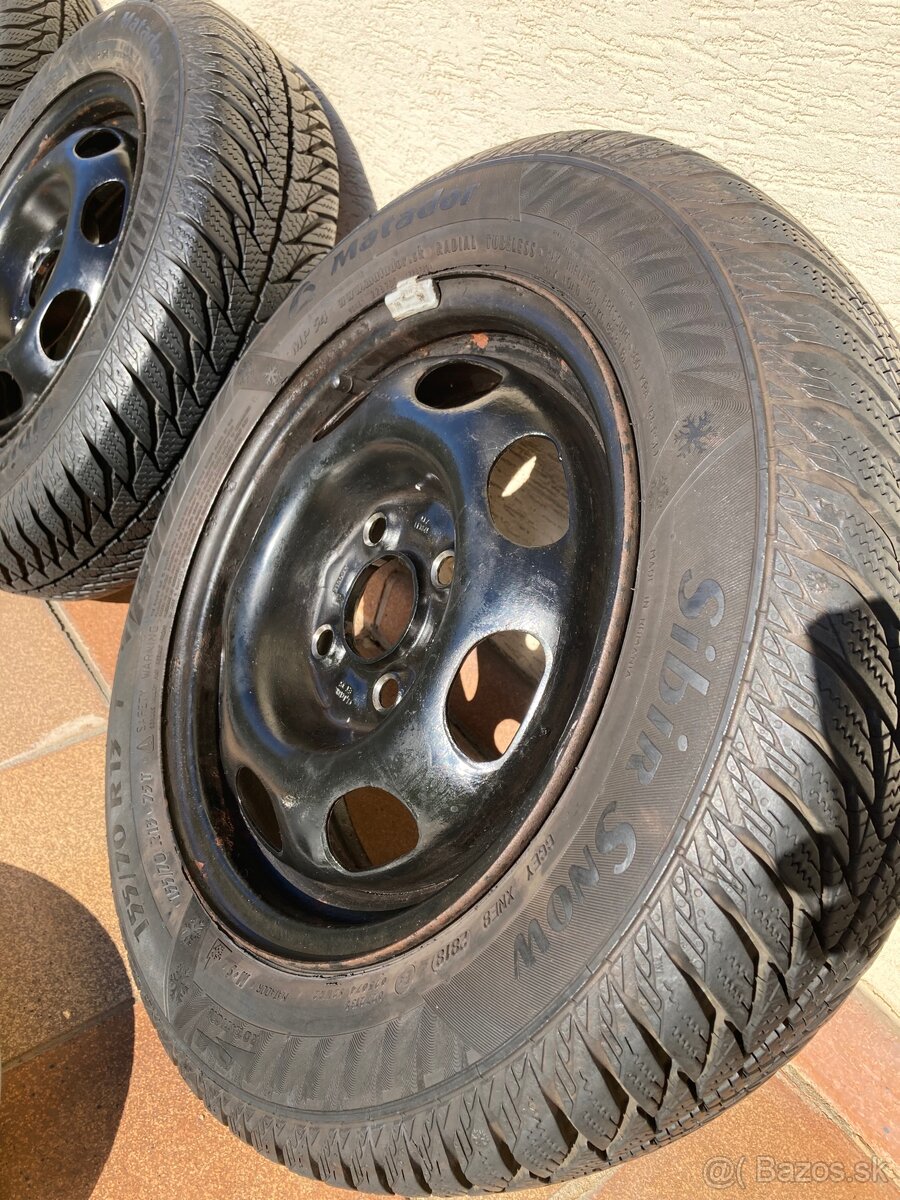 Zimné kolesa 4x100 r13 - 2