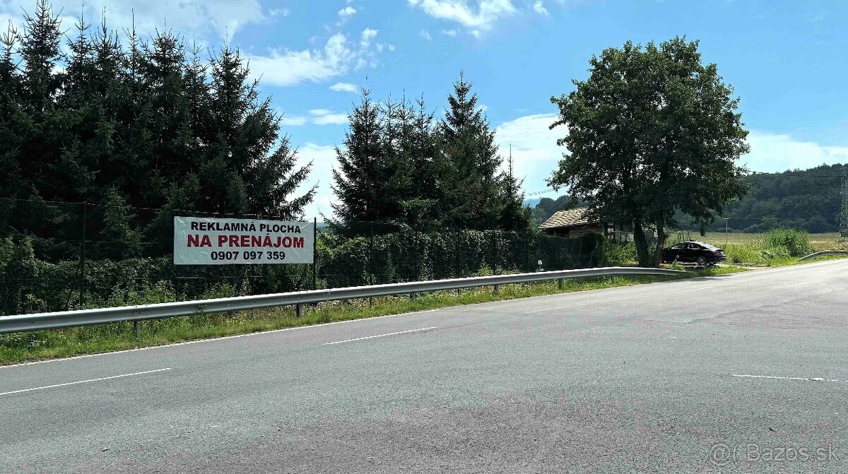 Reklamné plochy na prenájom - Prievidza - 2