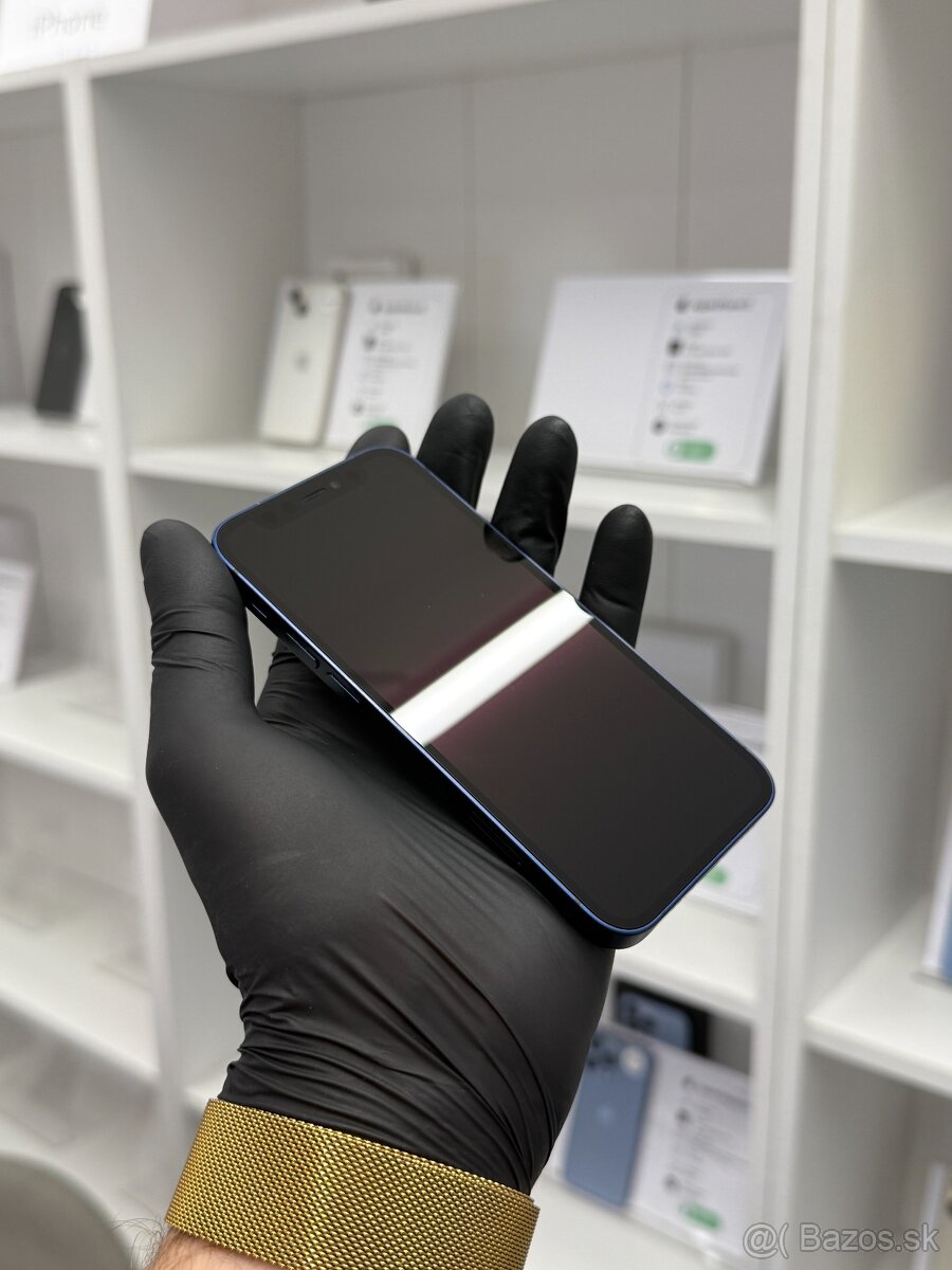 ZÁRUKA 2 ROKY / Apple iPhone 12 Mini 128GB Blue, 100% - 2